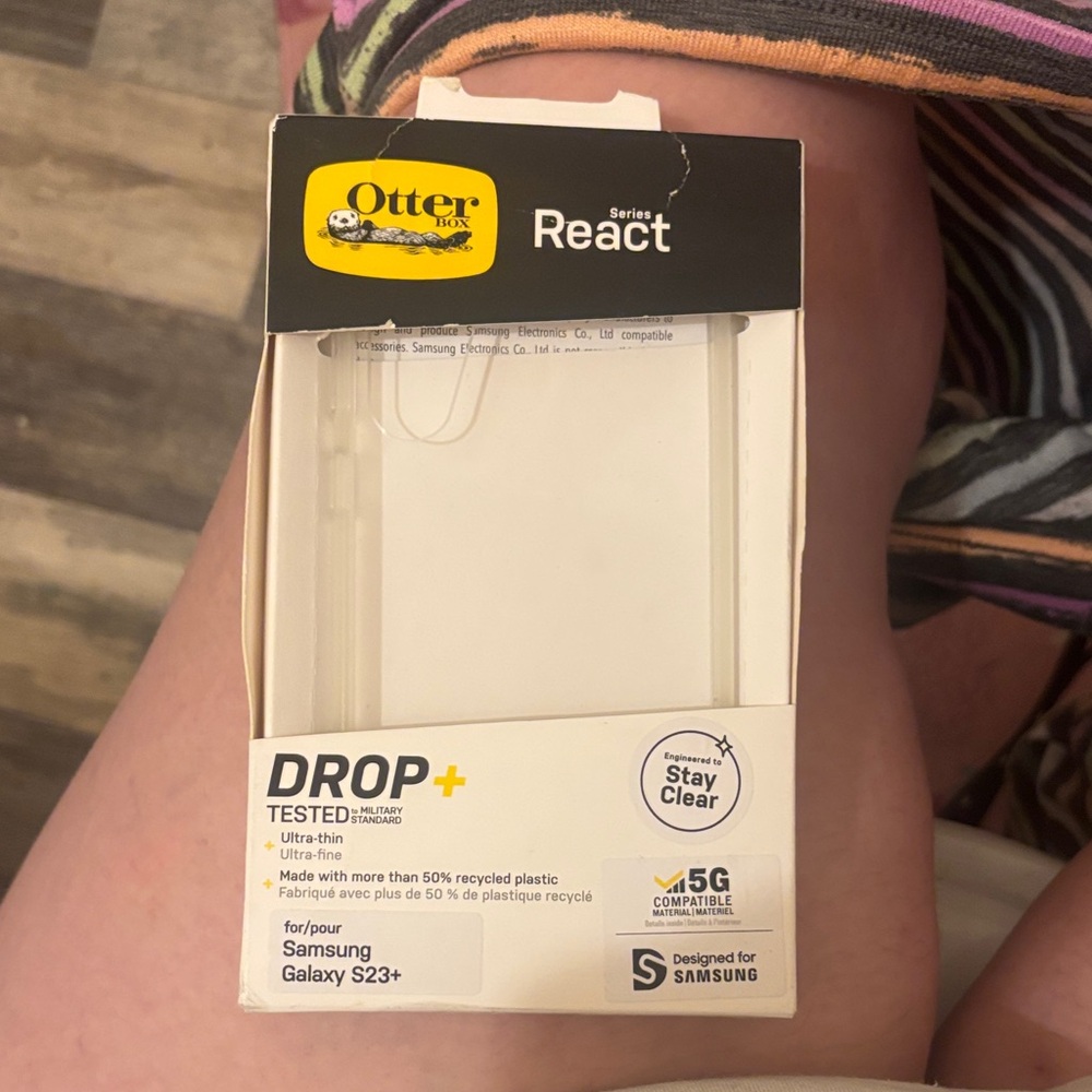 OtterBox React Series Clear Case for Samsung Galaxy S23+